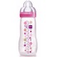 MAM Baby Bottle CIRCLES 330 ml - smoczek 4+ szybki przepływ 